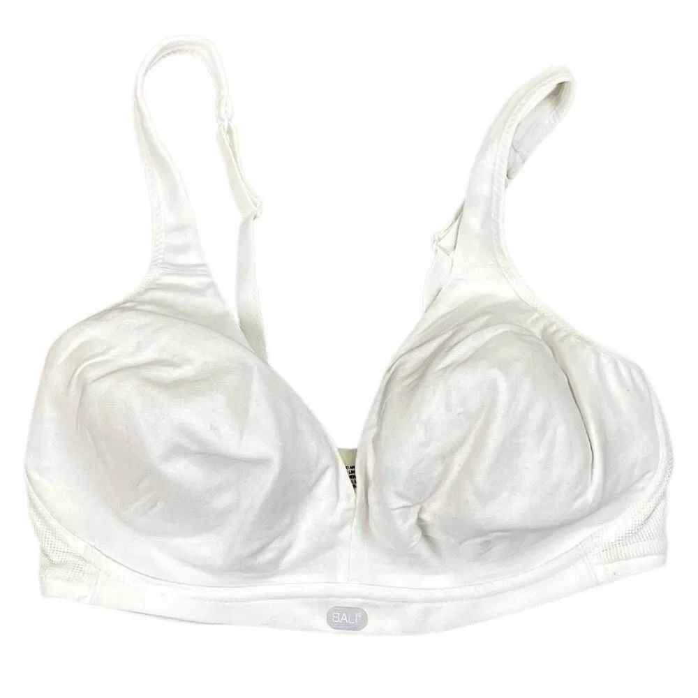 Bali Comfort Revolution Wireless Bra Adjustable Straps 36D